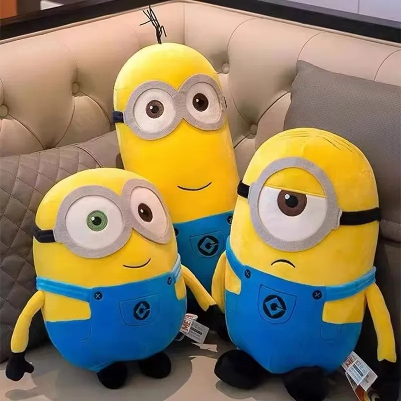 Minions Bob and Stuart Plush Dolls – Soft Movie Collectible Toys