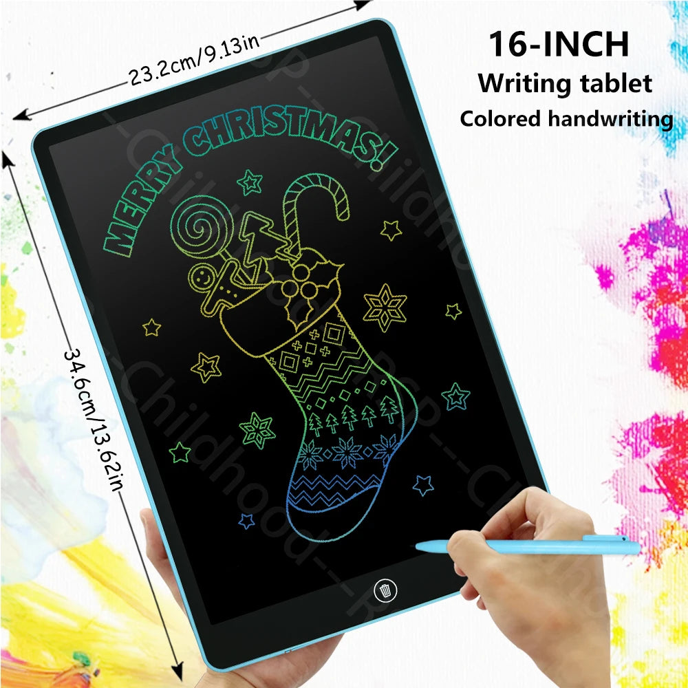 LCD Writing Tablet for Kids – 10 Inch Reusable Drawing Pad