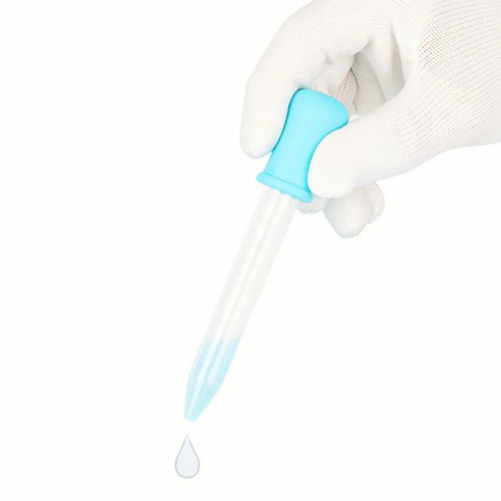 5ml Silicone Pipette Droppers for Liquid Transfer (Set of 5)