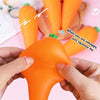 Stretchy Carrot Squeeze Toy for Stress Relief