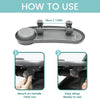 Universal Stroller Snack Tray with Cup Holder