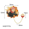 Jujutsu Kaisen Enamel Badge Set with Chain