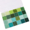 5200+ Glass Rice Beads in 24 Colors for DIY Jewelry Making