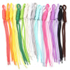 Colorful Braided Nylon Lanyard Keychains for DIY Projects