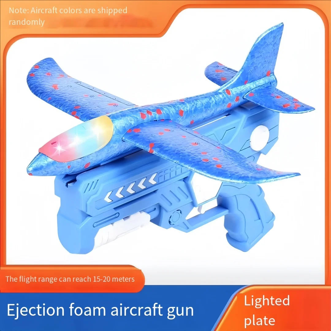 Foam Plane Launcher – Outdoor Catapult Toy for Kids