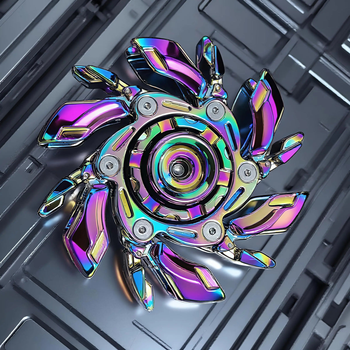 Precision Alloy Fidget Spinner for Stress Relief