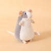 Kawaii Cartoon Mouse Plush Doll – Soft & Cuddly Long-Tail Stuffed Animal