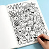 Graffiti Line Art Coloring Book for Adults