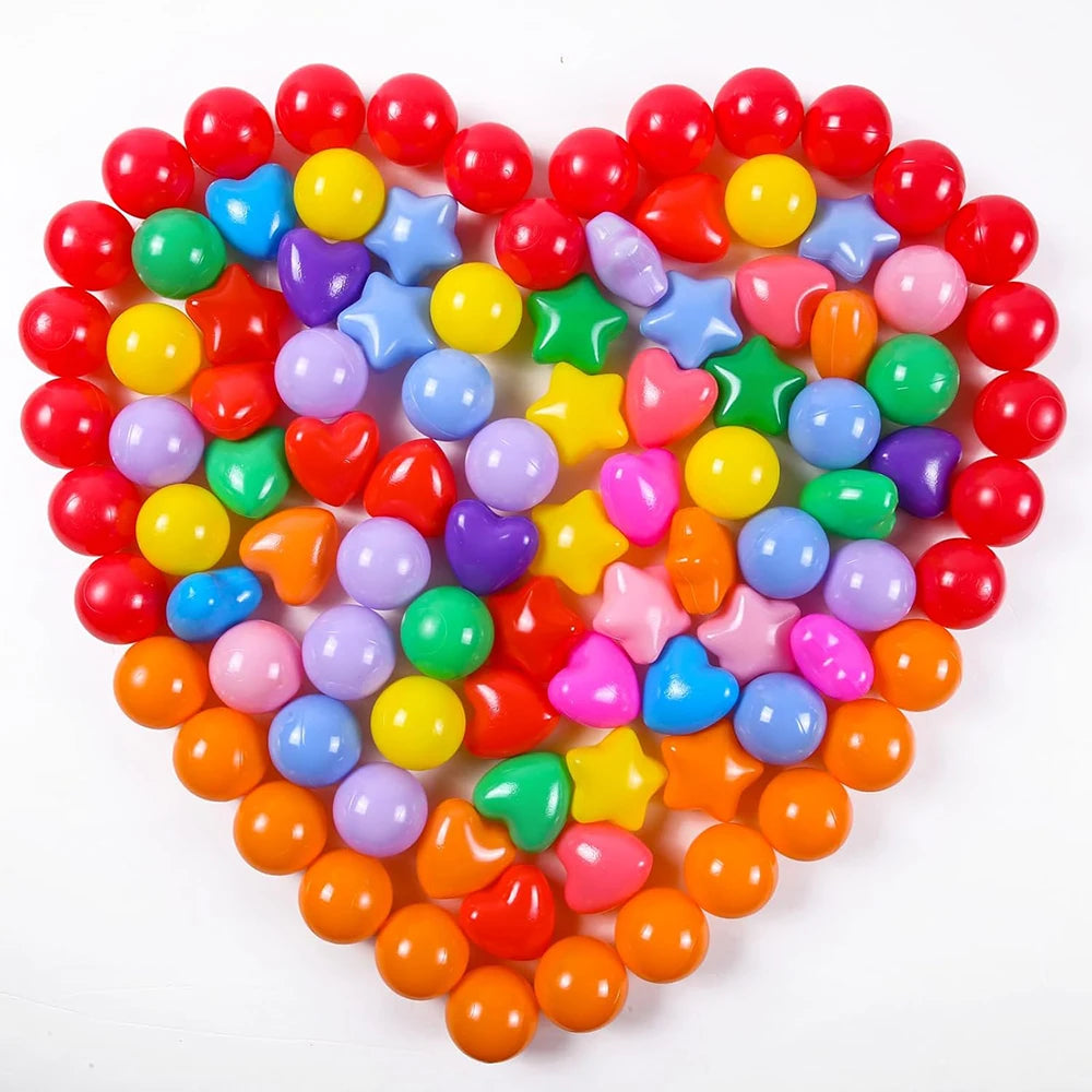 Colorful Ball Pit Balls for Kids (50-Piece Set)