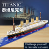 Micro Building Block Titanic Ship Model Kit for Adults and Teens