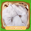 A set of soft plush animal hand puppets featuring a movable mouth for expression.