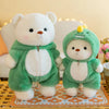 Adorable Suit-Wearing Plush Bear