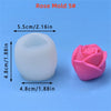 3D Tulip Flower Silicone Mold for Candle and Soap Making