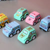 6-Piece Pull-Back Die-Cast Toy Car Set for Kids