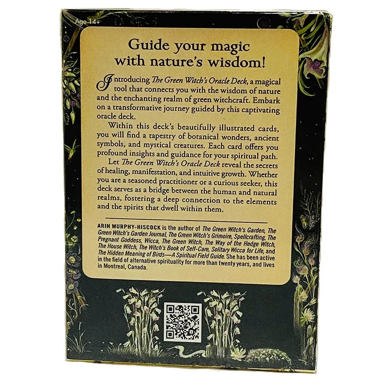 Box of The Green Witch's Oracle Deck a magical tool for connecting with nature and witchcraft