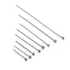 Stainless Steel Flat Head Pins for Jewelry Making (100-Pack)