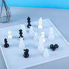 3D Chess Piece Silicone Mold Kit for Resin Casting and DIY Craft