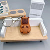 Cute Capybara Keychain Charm – Soft PVC Pendant for Bags, Phones & Keys