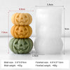 Halloween Ghost & Pumpkin Silicone Mold – 3D Stackable Design for Candle, Soap & Resin Crafts