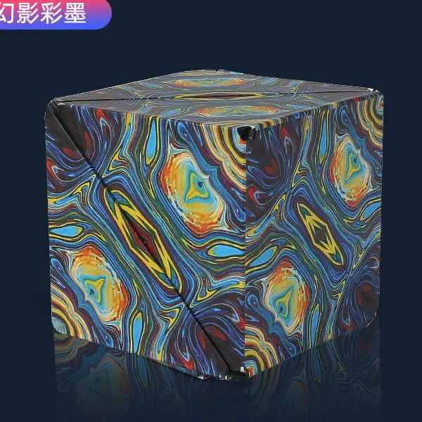 Magnetic Fidget Cube - Transformable 3D Puzzle Stress Reliever
