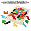 Colorful Wooden Tangram Puzzle – Educational Geometric Shape Toy