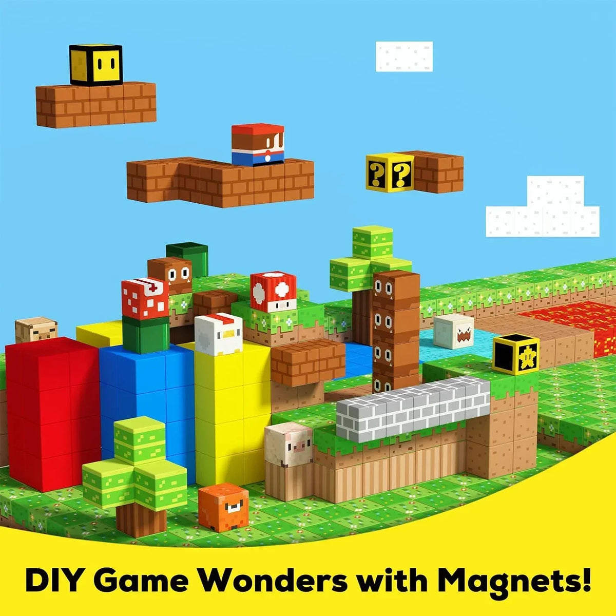 Magnetic Building Blocks Set for Kids – STEM Learning Toy