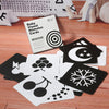 High-Contrast Baby Flash Cards for Visual Development