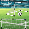 Foldable Soccer Goal Set with Ball and Pump