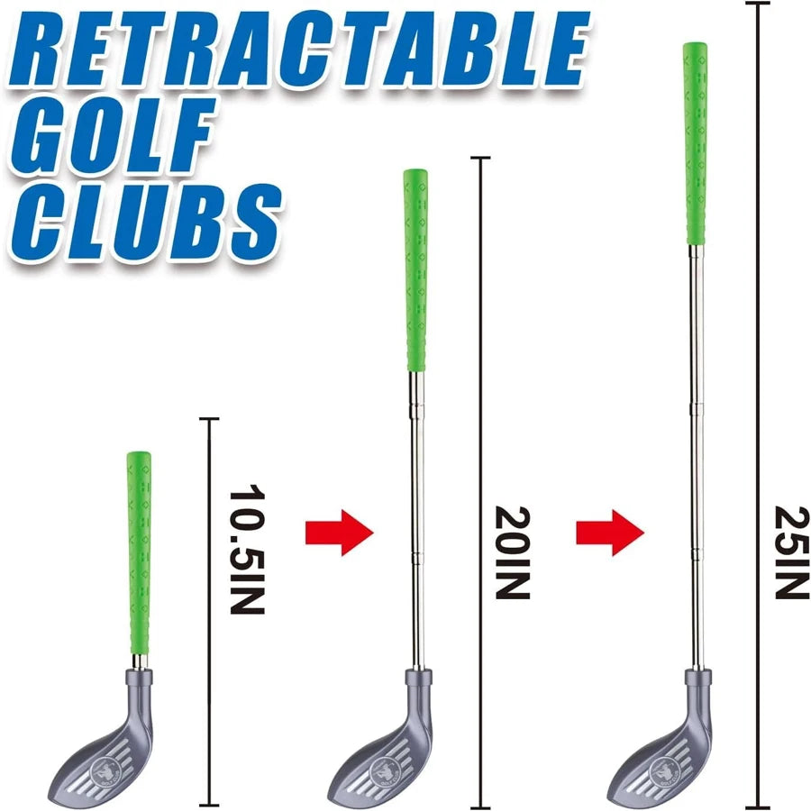 Kids Retractable Golf Club Set – Indoor & Outdoor Play