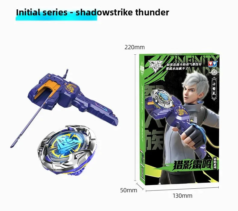 AULDEY Infinity Nado Fighting Spinning Top Toy with Launcher