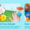 Counting & Sorting Farm Train with 9 Animal Figures