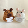 Crochet Dumpster Fire Decorative Doll