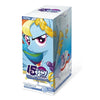 A box of My Little Pony Friendship Eternal Moon Edition Collectible Trading Cards featuring a pony character.