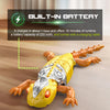 Remote Control Wall-Climbing Gecko Toy with LED Lights