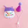Pet Birthday Hat and Bib Celebration Set