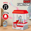 Mini Arcade Claw Machine with Lights and Music for Kids