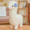 Soft Alpaca Plush Toy – 25cm Cute Three-Tone Stuffed Animal
