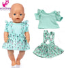 Doll Outfit Set with Hat for 17-43 cm Baby Dolls
