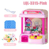Mini Claw Machine Toy with Lights and Music for Kids