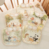 Cotton Baby Bibs with Adjustable Neck – Waterproof & Absorbent