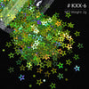Shimmering Star Resin Sequins for DIY Crafts