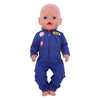 Two-Piece Doll Outfit with Top and Pants for 18-Inch and 43cm Dolls