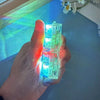LED Crystal Keyboard Keychain Fidget Toy