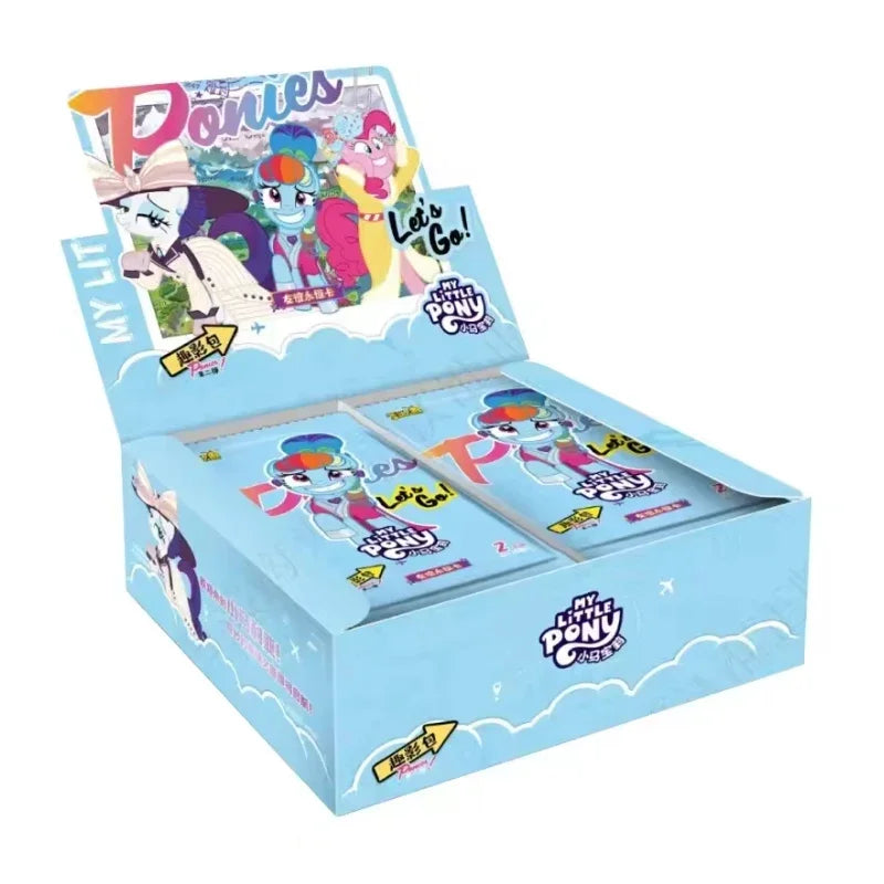 Box of My Little Pony Friendship Is Forever Shining Moon collectible cards