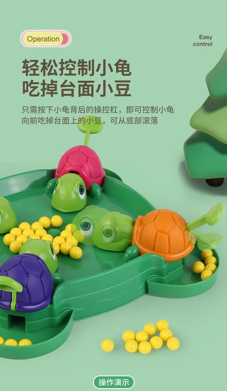 Turtle Eat Beans Board Game for Kids & Families
