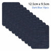 Iron-On Denim Patches for Jeans Repair & DIY Crafts