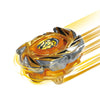 Beyblade Burst Gyro X Starter Pack Pegasus Blast featuring an orange and silver spinning top with a yellow blast effect.