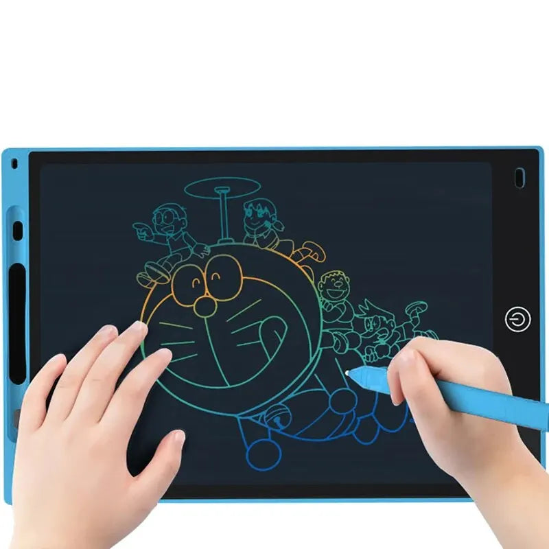 Glare-Free LCD Drawing Tablet with Pressure-Sensitive Stylus