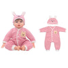 Adorable Jumpsuit Set for 20-22 Inch Reborn Dolls