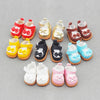 A collection of casual sneakers in various colors and styles for 17cm Labubu dolls.